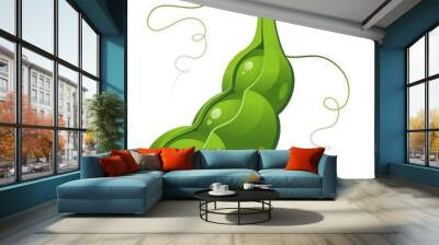 Pea Pod Wall mural