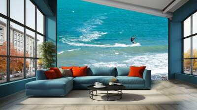 beach surfing on the beach ocean
 Wall mural