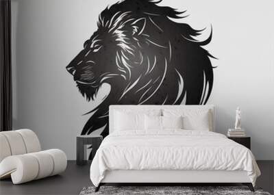 Lion design Wall mural