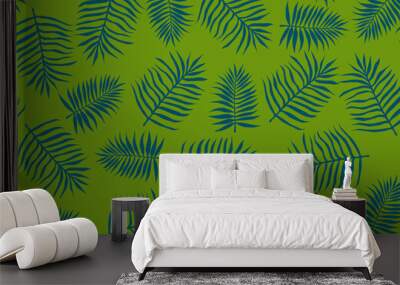 Tropical pattern, Digital print seamless, JPG in Repeat (rapport), Resolution 300 DPI, ideal for fashion, decoration and stationery. Wall mural