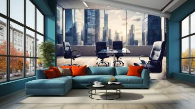 office interior with chairs Wall mural