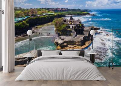 Tanah Lot - Temple in the Ocean. Bali, Indonesia. Wall mural