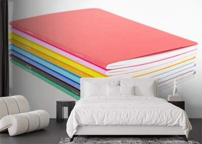 multicolored exercise books Wall mural