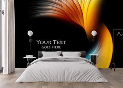 colorful cover design. Trendy bright template. Creative color background. Eps10 vector illustration Wall mural