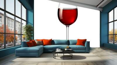 red wine glass Wall mural