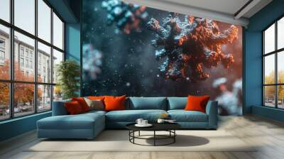 cancer cell Wall mural