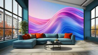 , , , design, modern, minimalistic, gradient, abstract, background, waves Wall mural