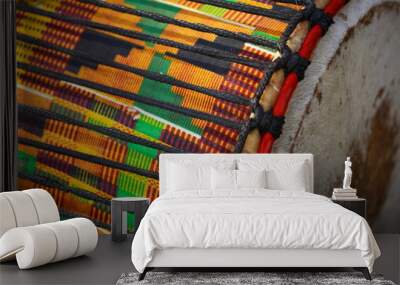 african drum Wall mural