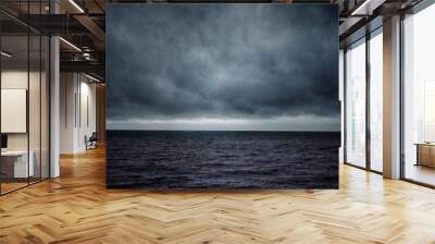 Brooding skies Wall mural