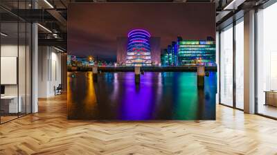 The Convention Centre Dublin Wall mural