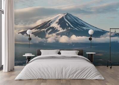  fuji mountain Wall mural