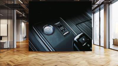 New Peugeot 508 black interior Wall mural