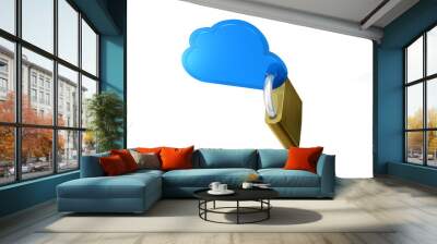 cloud schloss 2 Wall mural