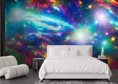 star nebula | Ai Generated Wall mural