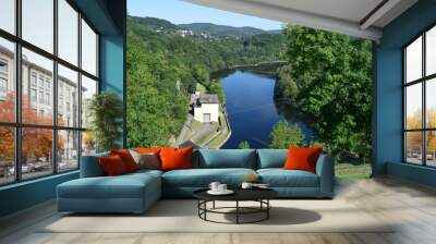 unterer See, Heimbacher Stauung, Rursee Wall mural