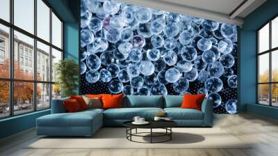 silica beads Wall mural