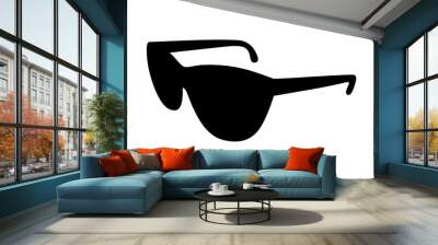 Sunglasses / shades protective eyewear flat icon for apps and websites  Wall mural