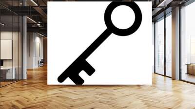 Vintage access key line art icon for apps and website Wall mural