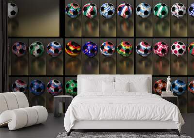 hd 1080 soccer collection world cup 2010 Wall mural