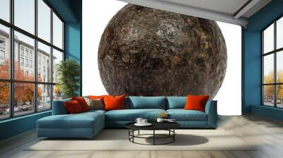 Genuine 18th century cannonball Wall mural