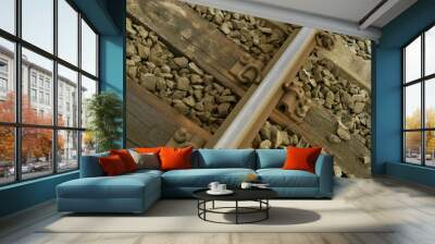 railroad Wall mural