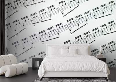 sheet music Wall mural