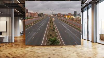 Thika Road Highway City Car Wall mural