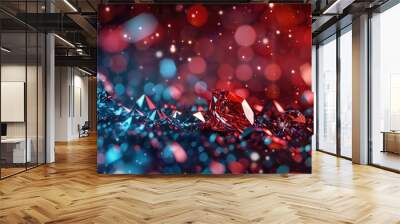 Gems background for graphics use. Created with Ai Wall mural