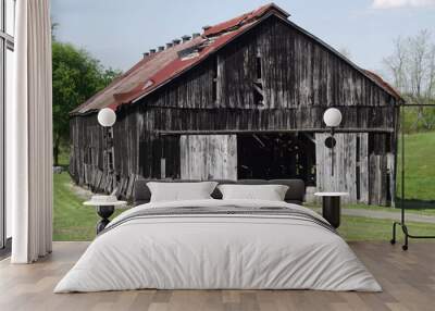 old barn Wall mural