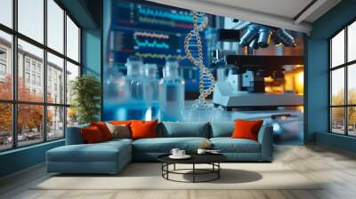 synthetic biology laboratory photography Wall mural