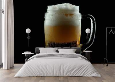 ,Beer foam,  Wall mural