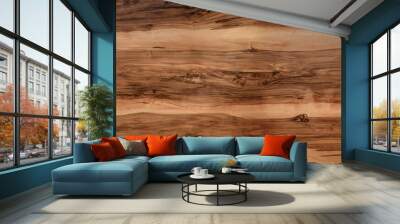 Beautiful texture of Indian oak. Natural wood texture Wall mural