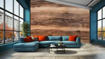 Beautiful texture of Indian oak. Natural wood texture Wall mural