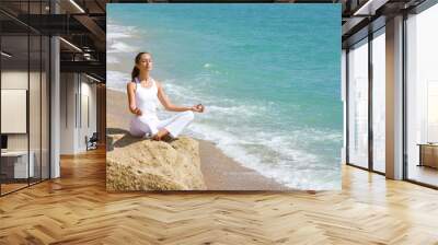 yoga meditation Wall mural