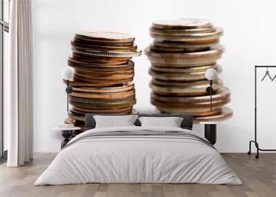 coins stacks Wall mural