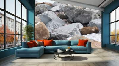  stone background Wall mural