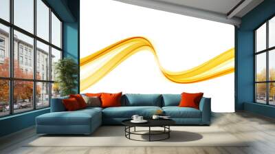 Abstract colorful vector background, color wave for design brochure, website, flyer. Wall mural