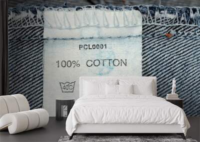 100 percent cotton Wall mural