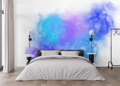 gradient cloud nebula galaxy colorful shape element Wall mural