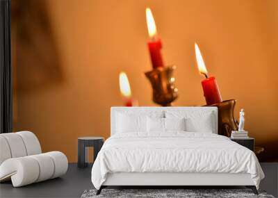 Candle Wall mural