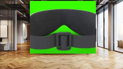 eye protector with green background Wall mural