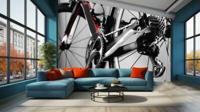 details bicycle chain wheel frame Wall mural