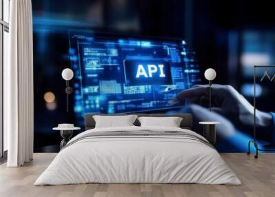 Unpacking the Concept of APIs in Modern Technology Wall mural