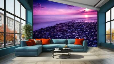 Sunrise in Sicily Wall mural