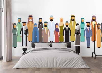 Arab Business People Group, Arabic Team  Wall mural