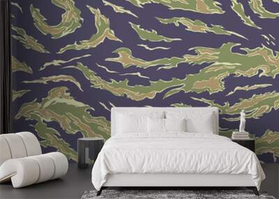 Military Camouflage Textile Pattern Wall mural