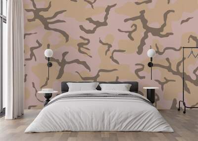 Military Camouflage Textile Pattern Wall mural