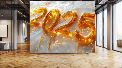 new year 2025 Wall mural