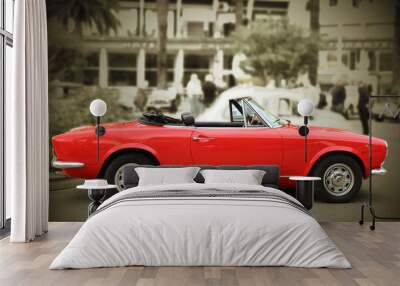 Fiat vintage car Wall mural