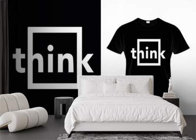 t shirt design Wall mural